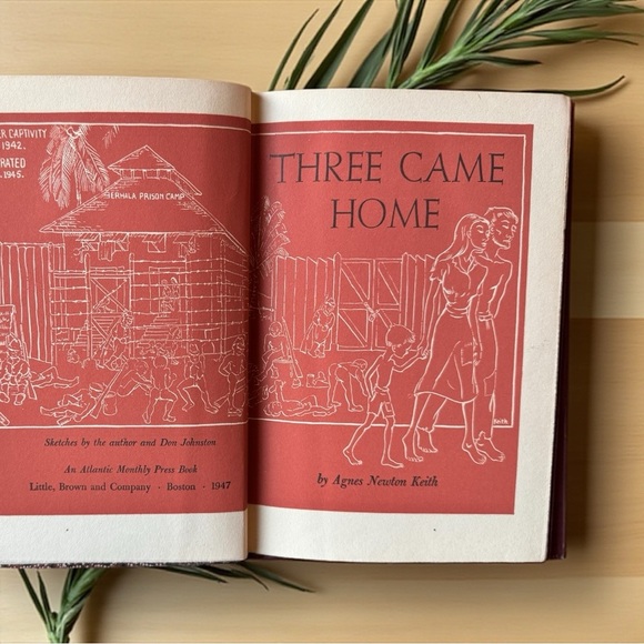 Vintage 1947 Three Came Home by Agnes Newton Keith – WWII POW Memoir - Picture 7 of 10